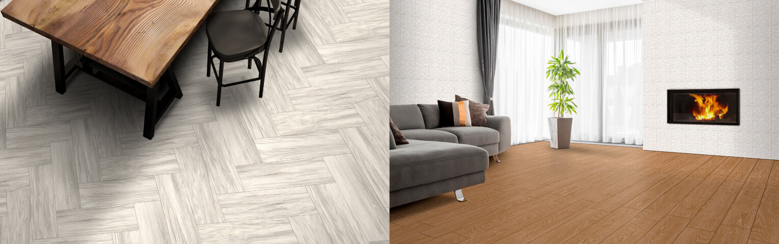 cerámica vs porcelanato